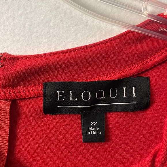 Eloquii Keyhole Sheath Dress - Picture 3 of 4